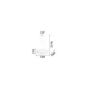 Ideal Lux Luminaria colgante SMARTIES BIANCO SP3 D50 de 3 llamas E27 IP20, cromo 