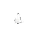 Luminaria colgante MAPA BIANCO SP1 D50 E27 IP20