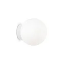 Luminaria de pared MAPA BIANCO AP1 D15 G9 IP20, blanco 