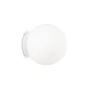 Luminaria de pared MAPA BIANCO AP1 D20 E27 IP20, blanco 