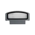 Ideal Lux Luminaria de pared para exteriores ANDROMEDA AP1 Arriba-Abajo, de 1 llama E27 IP55, antracita 
