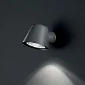 Ideal Lux Luminaria de pared GAS AP1 GU10 IP43, antracita 