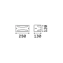 Luminaria de pared REX-3 AP1 E27 IP44, antracita 