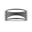 Luminaria de pared REX-3 AP1 E27 IP44, antracita 