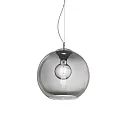 Luminaria colgante NEMO FUME SP1 D30 E27 IP20, color humo 