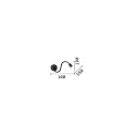 Foco FOCUS AP1, IP20, blanco