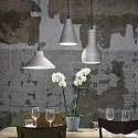 Luminaria colgante OIL-1 SP1 E27 IP20, gris