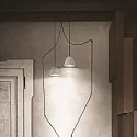 Pendant luminaire OIL-4 SP1, GU10, 50W, concrete