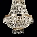 Ideal Lux Luminaria araña CAESAR SP9 de 9 llamas G9 IP20, dorado