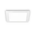 LED recessed area light GROOVE SQUARE, IP20, 22.7cm, 30W 3000K 2450lm 110°, white