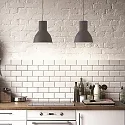 Ideal Lux Luminaria colgante BREEZE SMALL ajustable E27 IP20, negro mate, blanco
