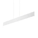 Luminaria colgante DESK de 1 llama, ajustable IP20, blanco mate, con recubrimiento de polvo 