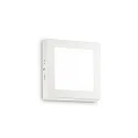 Luminaria de pared y techo UNIVERSAL SQUAR IP20, blanco