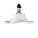 Ideal Lux Luminaria empotrable SAMBA ROUND rígido, pintado GU10 IP20, blanco, pintado regulable