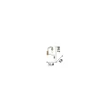 Ideal Lux Luminaria de pared TRIUMPH AP2 de 2 llamas E27 IP20, latón antiguo