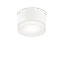 Luminaria de pared para exteriores URANO SMALL GX53 IP44, satinado, blanco mate