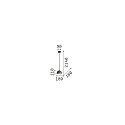 Ideal Lux Luminaria colgante FOLK Ø 18CM de 1 llama E27 IP20, mate, marrón café regulable
