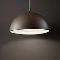 Ideal Lux Luminaria colgante FOLK Ø 50CM de 1 llama E27 IP20, mate, marrón café regulable