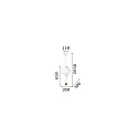 Ideal Lux Luminaria colgante DREAM BIG E27 IP20, estopa, blanco