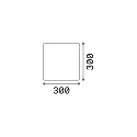 Outdoor floor luminaire LUNA, IP44, E27, cable with plug and earth spike