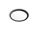 Luminaria empotrable para techos GAME TRIM ROUND 85MM redondo, rígido, UGR < 19, on/off IP40/IP20, negro, blanco 