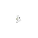 Pendant luminaire EQUINOXE, 12 flames, incl. G4 2W 3000K, metal / clear glass
