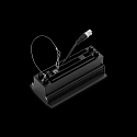 Ideal Lux Downlight empotrable LIKA FI TRIMLESS D14 de 5 llamas, descarga, on/off, UGR < 16 IP20, brillante, negro 