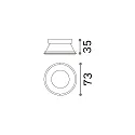 Ideal Lux Reflector DYNAMIC simétrico, negro