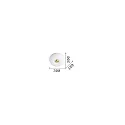 Ideal Lux Luminaria de techo ARIZONA de 2 llamas GX53 IP20, blanco, latón satinado