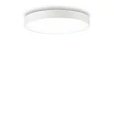 Luminaria de superficie HALO Arriba-Abajo IP20, ópalo, blanco mate, con recubrimiento de polvo