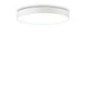 Luminaria de superficie HALO Arriba-Abajo IP20, ópalo, blanco mate, con recubrimiento de polvo