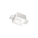 Luminaria empotrable SAMBA SQUARE rígido, pintado GU10 IP20, blanco, pintado regulable