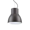 Luminaria colgante BREEZE BIG ajustable E27 IP20, negro mate, blanco