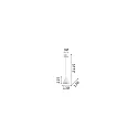 Ideal Lux Pendant luminaire, A-LINE, Ø 13cm, GU10, matt black / shade white on the inside