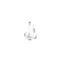 Pendant luminaire, A-LINE, Ø 30cm, E27