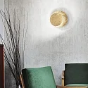 Luminaria de pared TICK inclinable IP20, hoja de plata