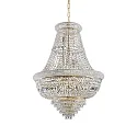 Luminaria colgante DUBAI de 24 llamas E14 IP20, latón