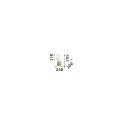Ideal Lux Table luminaire KALÌ-2, round, E14, cable with switch, ceramics, terracotta / rosé