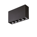 Ideal Lux Downlight de superficie LIKA PL SURFACE D13 de 5 llamas, on/off, UGR < 16 IP20, blanco mate 