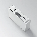 Ideal Lux Downlight de superficie LIKA PL SURFACE D13 de 5 llamas, on/off, UGR < 16 IP20, blanco mate 