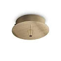 Marquesina ROUND STANDARD Ø 10CM simple, redondo, latón, bruñido