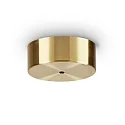 Marquesina MAGNETICO ROUND simple, redondo, simétrico, latón, bruñido