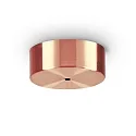 Marquesina MAGNETICO ROUND simple, redondo, simétrico, color cobre, bruñido