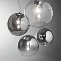 Pendant luminaire NEMO RAME SP1 D40, E27, Ø 40cm, copper