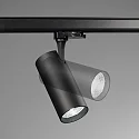 Ideal Lux LED 3-phase Track spot FOX BIG, 25W 3000K 2500lm 35°, black