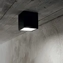 Ideal Lux outdoor ceiling luminaire TECHO PL1 D15 SQUARE square GU10 IP54, black