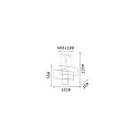 Ideal Lux Luminaria colgante FRAME ajustable IP20, blanco