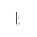 ceiling luminaire LOOK PL1 H95 cylindrical, on/off GU10 IP20, black matt 