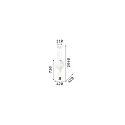 Ideal Lux Luminaria colgante DREAM ajustable E27 IP20, blanco