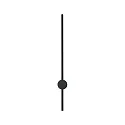 Ideal Lux Luminaria de pared ESSENCE 70 IP20, negro
